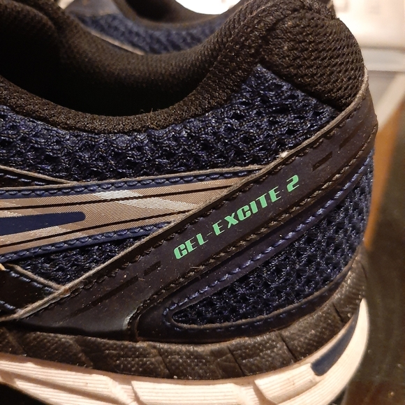 Navy Asics Gel-Excite 2 Sneakers - Picture 7 of 8